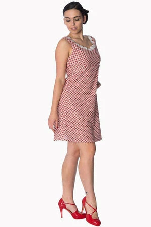 Banned Ditsy Daisy 60s Dress 6 Banned Ditsy Daisy 60s Dress - Image 4