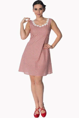 Banned Ditsy Daisy 60s Dress 3 Banned Ditsy Daisy 60s Dress