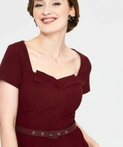 Voodoo Vixen Marine Front Bodice Flared Dress 15 Voodoo Vixen Marine Front Bodice Flared Dress -ROCKABILLY TOPS Shop dra 9208 bi 04 300x