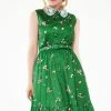 Voodoo Vixen Pinny Pine Button Down Dress With Lace Collar -ROCKABILLY TOPS Shop dra 9304 bi 02 300x