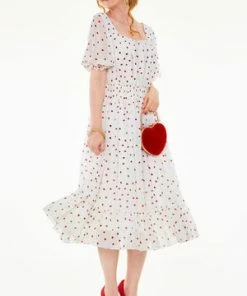 Voodoo Vixen Rosita Strawberry Print Sleeved Dress 9 Voodoo Vixen Rosita Strawberry Print Sleeved Dress -ROCKABILLY TOPS Shop dra 9319 bi 01 300x