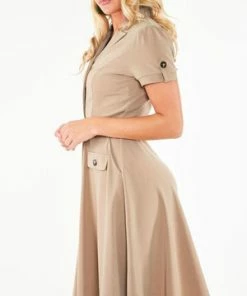 Voodoo Vixen Ida Safari Belted Dress 10 Voodoo Vixen Ida Safari Belted Dress -ROCKABILLY TOPS Shop dra 9336 bi 03 1 300x