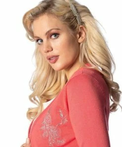 Banned Elaborate Peacock Cardigan -ROCKABILLY TOPS Shop elaborate peacock cardigan banned 3 300x