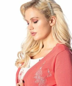 Banned Elaborate Peacock Cardigan -ROCKABILLY TOPS Shop elaborate peacock cardigan banned 5 300x