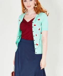 Voodoo Vixen Elaina Watermelon Cardigan -ROCKABILLY TOPS Shop elaina watermelon mint cardigan caa 3056 02.389 9c5cb65a 4883 406f babc 6154e2a55617 300x