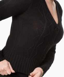 Banned Empire Cardigan 6 Banned Empire Cardigan -ROCKABILLY TOPS Shop empire cardigan banned 2 300x