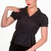 Banned Endora Blouse -ROCKABILLY TOPS Shop endora blouse banned 300x