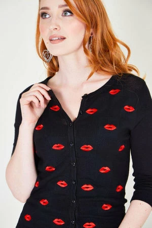 Voodoo Vixen Faith Kiss Cardigan 5 Voodoo Vixen Faith Kiss Cardigan - Image 3