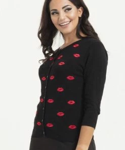 Voodoo Vixen Faith Kiss Cardigan 12 Voodoo Vixen Faith Kiss Cardigan -ROCKABILLY TOPS Shop faith kiss cardigan voodoo vixen 5 300x