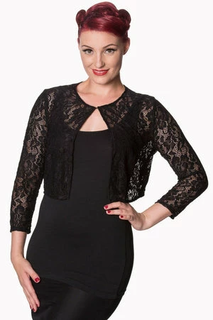 Banned Feeling Rosy Plus Size Bolero 3 Banned Feeling Rosy Plus Size Bolero