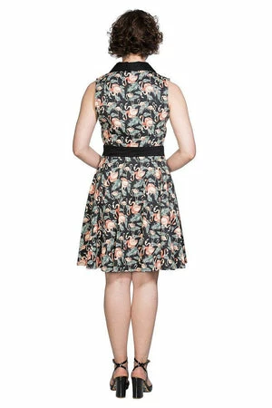 Banned Flamingo Honnie Flare Dress 4 Banned Flamingo Honnie Flare Dress - Image 2