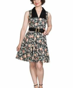 Banned Flamingo Honnie Flare Dress