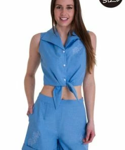 Banned Floral Days Plus Size Tie Shirt