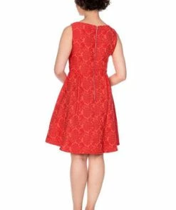 Banned Florida Jacquard Dress -ROCKABILLY TOPS Shop florida jacquard dress banned 2 300x