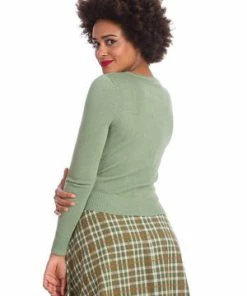 Banned Flower Power Knit -ROCKABILLY TOPS Shop flower power knit banned 3 300x