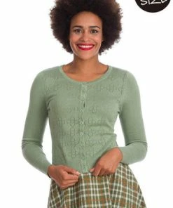 Banned Flower Power Knit -ROCKABILLY TOPS Shop flower power knit banned 5 300x