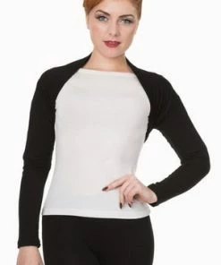 Banned Folded Shrug -ROCKABILLY TOPS Shop folded shrug banned 3 300x