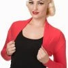 Banned Folded Shrug 1 Banned Folded Shrug -ROCKABILLY TOPS Shop folded shrug banned 300x