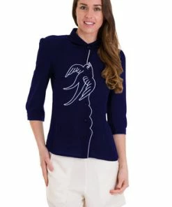 Banned Free As A Bird Blouse -ROCKABILLY TOPS Shop free as a bird blouse banned 5 300x