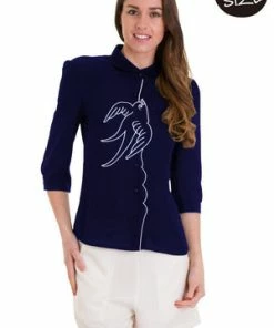 Banned Free As A Bird Blouse -ROCKABILLY TOPS Shop free as a bird blouse banned 6 300x