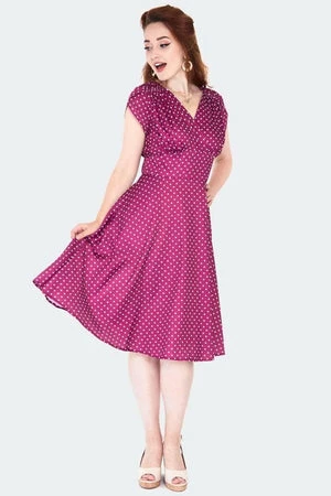 Voodoo Vixen Retro Polka Dot Dress 6 Voodoo Vixen Retro Polka Dot Dress - Image 4