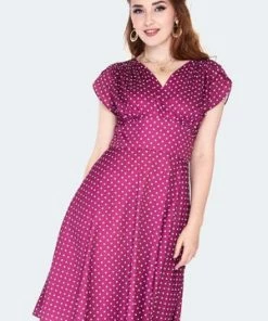 Voodoo Vixen Retro Polka Dot Dress