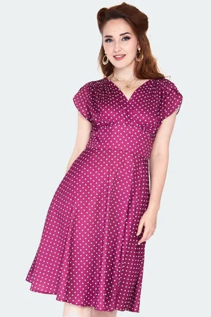 Voodoo Vixen Retro Polka Dot Dress 3 Voodoo Vixen Retro Polka Dot Dress