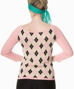 Banned Great Heights Off Shoulder Knit Top -ROCKABILLY TOPS Shop great heights off shoulder knit top banned 5 300x