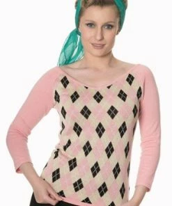 Banned Great Heights Off Shoulder Knit Top -ROCKABILLY TOPS Shop great heights off shoulder knit top banned 6 300x