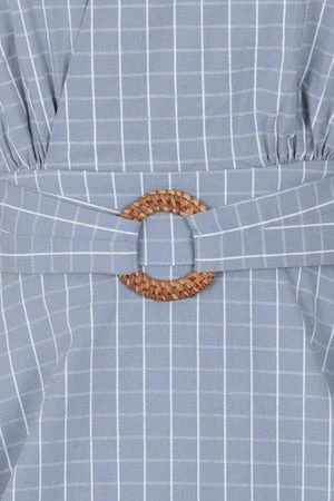 Banned Grid Check Dress 6 Banned Grid Check Dress - Image 4