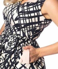 Banned Handsketch Fit & Flare 7 Banned Handsketch Fit & Flare -ROCKABILLY TOPS Shop handsketch fit flare banned 3 300x