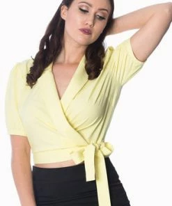 Banned Happy Days Wrap Top -ROCKABILLY TOPS Shop happy days wrap top banned 15 300x