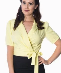 Banned Happy Days Wrap Top -ROCKABILLY TOPS Shop happy days wrap top banned 17 300x