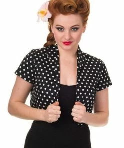 Banned Higher Love Bolero -ROCKABILLY TOPS Shop higher love bolero banned 3 300x