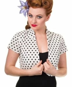 Banned Higher Love Bolero -ROCKABILLY TOPS Shop higher love bolero banned 8 300x