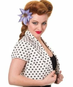 Banned Higher Love Bolero -ROCKABILLY TOPS Shop higher love bolero banned 9 300x