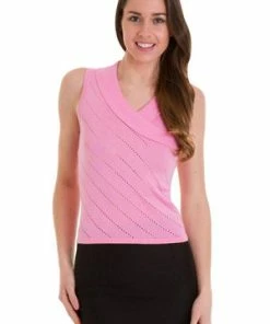 Banned It’s A Wrap Pointelle Knit Top -ROCKABILLY TOPS Shop its a wrap pointelle knit top banned 16 300x