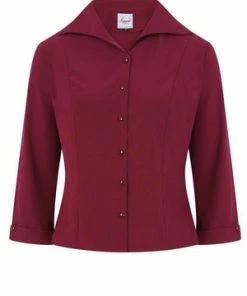 Banned Janine Blouse 36 Banned Janine Blouse -ROCKABILLY TOPS Shop janine blouse banned 17 300x