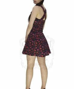 Dr Faust Japans Cherry Blossom Mini Dress - Sabrina 8 Dr Faust Japans Cherry Blossom Mini Dress - Sabrina -ROCKABILLY TOPS Shop japans cherry blossom mini dress sabrina dr faust 2 300x