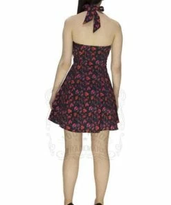 Dr Faust Japans Cherry Blossom Mini Dress - Sabrina 10 Dr Faust Japans Cherry Blossom Mini Dress - Sabrina -ROCKABILLY TOPS Shop japans cherry blossom mini dress sabrina dr faust 4 300x
