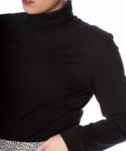 Banned Jersey Turtle Neck 13 Banned Jersey Turtle Neck -ROCKABILLY TOPS Shop jersey turtle neck banned 3 300x