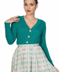 Banned June Cardigan 22 Banned June Cardigan -ROCKABILLY TOPS Shop june cardigan banned 4 300x