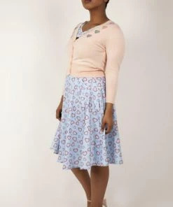 Voodoo Vixen Kim Love Heart Print Cardigan -ROCKABILLY TOPS Shop kim love heart print cardigan voodoo vixen 5 300x