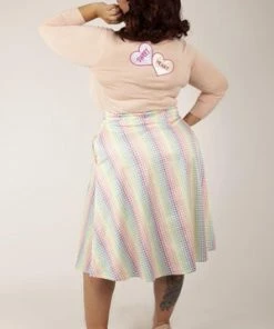 Voodoo Vixen Kim Love Heart Print Cardigan -ROCKABILLY TOPS Shop kim love heart print cardigan voodoo vixen 6 300x