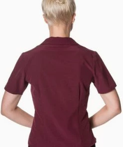 Banned Ladies Blouse -ROCKABILLY TOPS Shop ladies blouse banned 12 300x