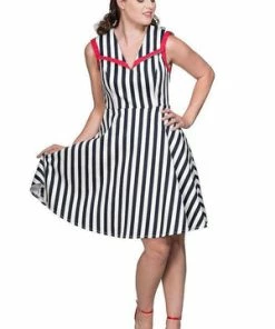 Banned Land Ahoy Dress 8 Banned Land Ahoy Dress -ROCKABILLY TOPS Shop land ahoy dress banned 3 300x