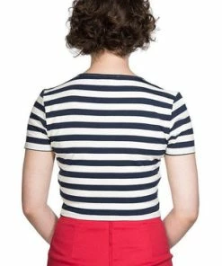 Banned Land Ahoy T-Shirt -ROCKABILLY TOPS Shop land ahoy t shirt banned 5 300x