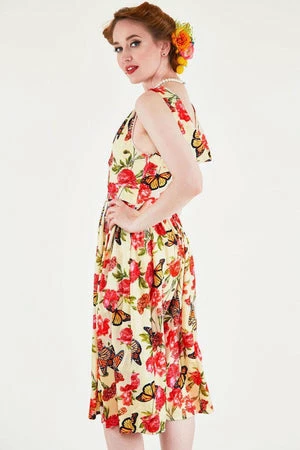 Voodoo Vixen Laura Butterfly Swing Dress 4 Voodoo Vixen Laura Butterfly Swing Dress - Image 2