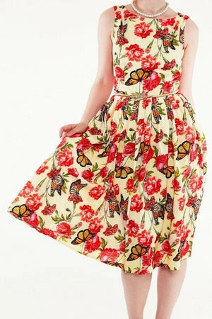 Voodoo Vixen Laura Butterfly Swing Dress 5 Voodoo Vixen Laura Butterfly Swing Dress - Image 3