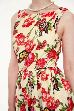 Voodoo Vixen Laura Butterfly Swing Dress 7 Voodoo Vixen Laura Butterfly Swing Dress - Image 5